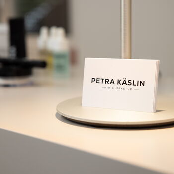 Petra Käslin - Coiffeur Visitenkarte